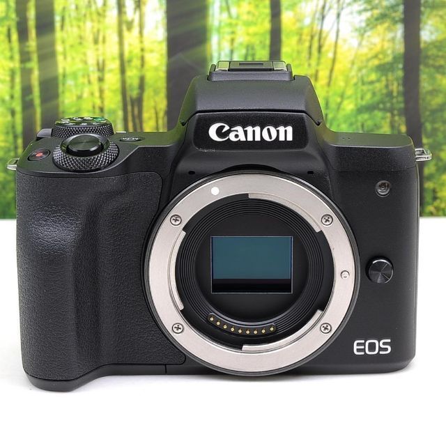 得価高評価 Canon - Canon EOS Kiss M☆スマホ転送OK&４K動画対応