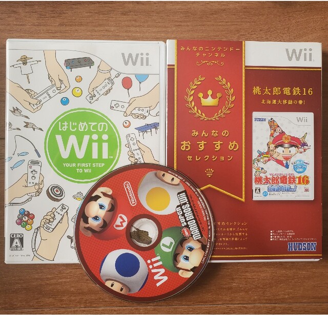 Nintendo Wii RVL-S-KAAH エンタメ/ホビーのゲームソフト/ゲーム機本体(家庭用ゲーム機本体)の商品写真