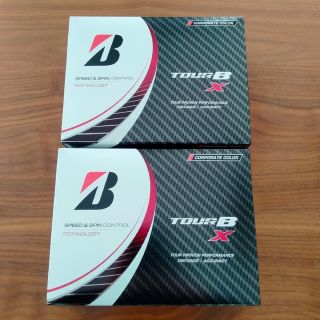BRIDGESTONE - BRIDGESTONE ゴルフボール TOUR B X 2箱 コーポレート