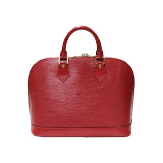 【布袋あり】LOUIS VUITTON　アルマ　M52147　エピ　レッド系　ハンドバッグ　レディース　シンプル　人気　プレゼント包装可　【中古】