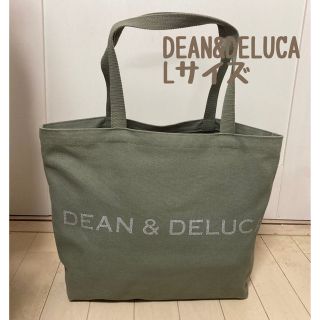 ディーンアンドデルーカ(DEAN & DELUCA)の新品　DEAN&DELUCA　ディーン＆デルーカ　トートバック　オリーブ　L(トートバッグ)