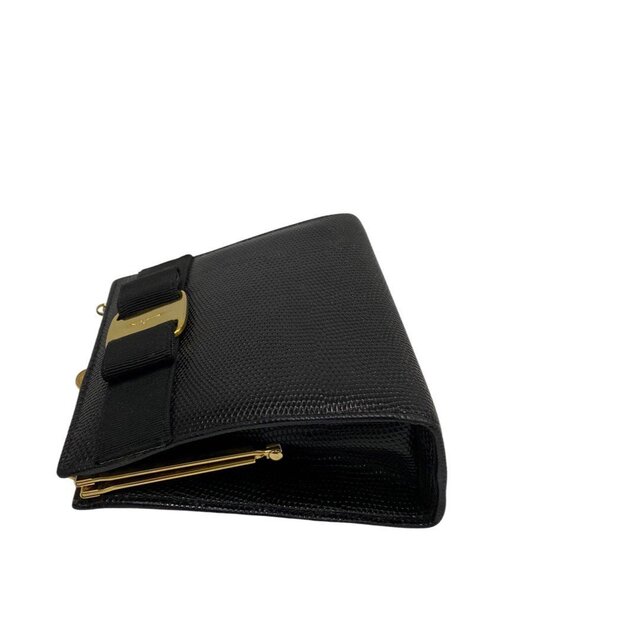 豪華 Salvatore Salvatore Ferragamoフェラガモがま口チェーン