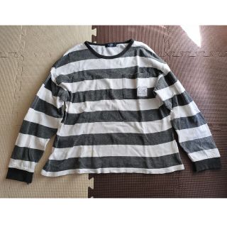 GLAZOS ボーダーカットソー　140cm(Tシャツ/カットソー)