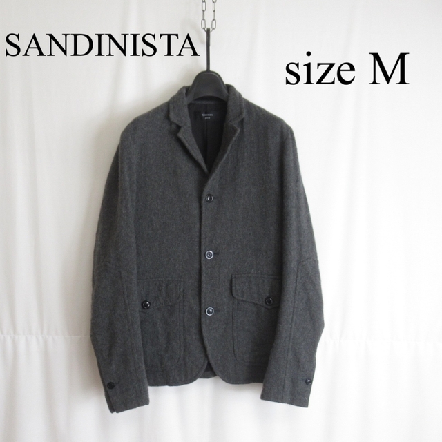 Sandinista(サンディニスタ)の専用 SANDINISTA テーラードジャケット アウター ブルゾン M相当 メンズのジャケット/アウター(テーラードジャケット)の商品写真