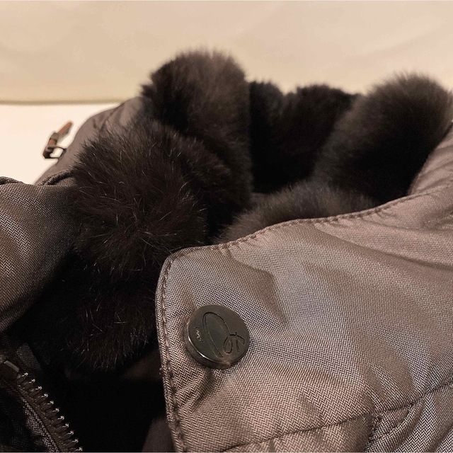 Brioni(ブリオーニ)のBrioni キルティングジャケット　ブルゾン　ラビットファー襟 メンズのジャケット/アウター(ミリタリージャケット)の商品写真