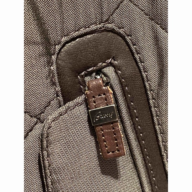 Brioni(ブリオーニ)のBrioni キルティングジャケット　ブルゾン　ラビットファー襟 メンズのジャケット/アウター(ミリタリージャケット)の商品写真