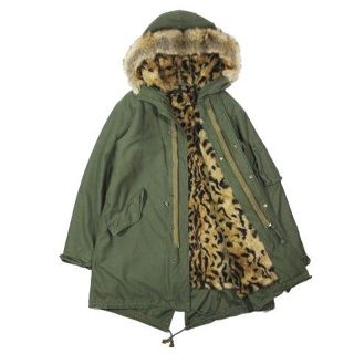 WACKOMARIA 20FW  LEOPARD MODS COAT