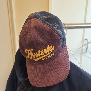 ヒステリックグラマー(HYSTERIC GLAMOUR)の値下げ　ヒステリックグラマー　メッシュキャップ　コーデュロイ(キャップ)