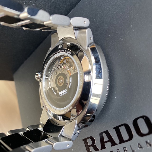 RADO(ラドー)の最終価格ラドー　D-STAR200 自動巻き　黒　25石 メンズの時計(腕時計(アナログ))の商品写真