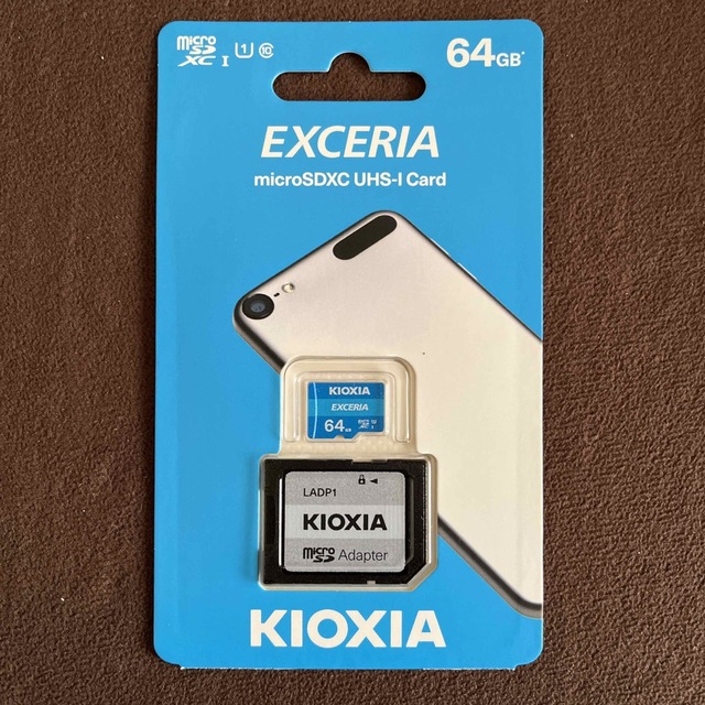 東芝(トウシバ)のフラッシュカード 64GB Micro SD UHS1 Class10 LMEX スマホ/家電/カメラのカメラ(その他)の商品写真