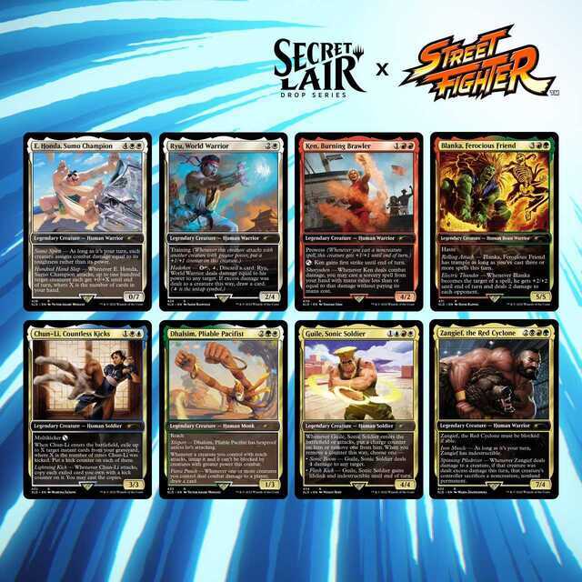 マジック：ザ・ギャザリング(マジックザギャザリング)のMTG Secret Lair x Street Fighter 未開封品 エンタメ/ホビーのトレーディングカード(シングルカード)の商品写真