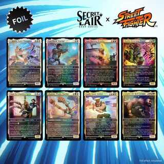 マジックザギャザリング(マジック：ザ・ギャザリング)のMTG Secret Lair x Street Fighter FOIL 未開封品(シングルカード)