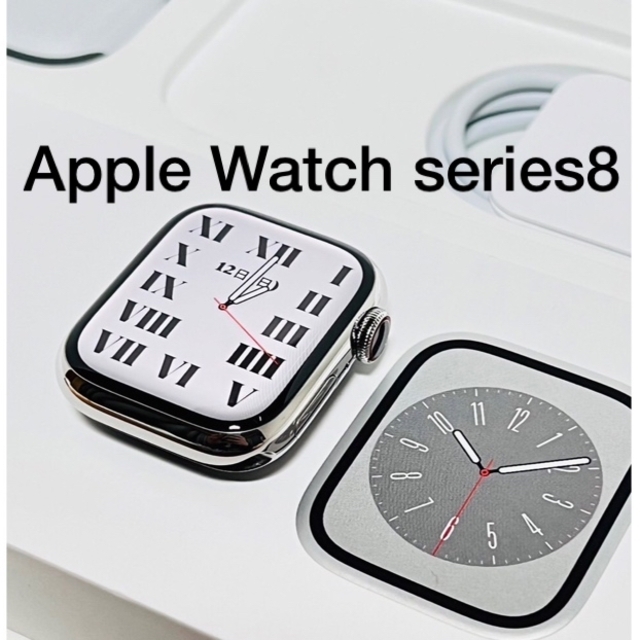 Apple Watch - Apple Watch series 8 41mm シルバーステンレス