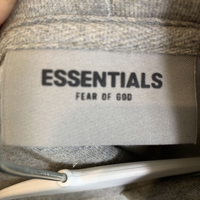 fear of god essentials パーカー　グレー　Ｓ