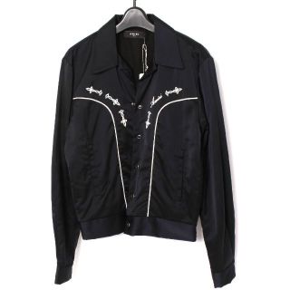 新品 AMIRI Johnny button-up Western jacket