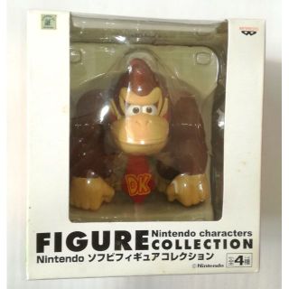 ニンテンドウ(任天堂)の【非売品】スーパーマリオ_ソフビフィギュアコレクション ドンキーコング(アニメ/ゲーム)