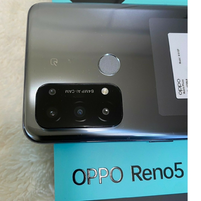 OPPO Reno5 A Ymobile版　シルバーブラック