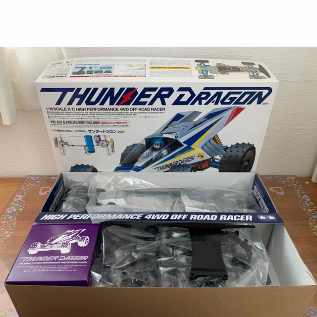 新品組立キット タミヤ 1/10RC サンダードラゴン (2021) ラジコン