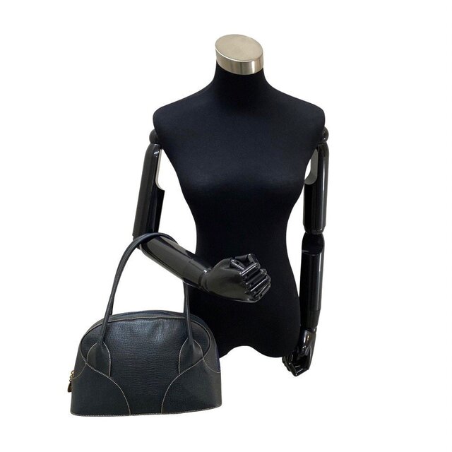 LOEWE - 極 美品 希少品 LOEWE ロエベ ロゴ レザー 本革 ハンドバッグ