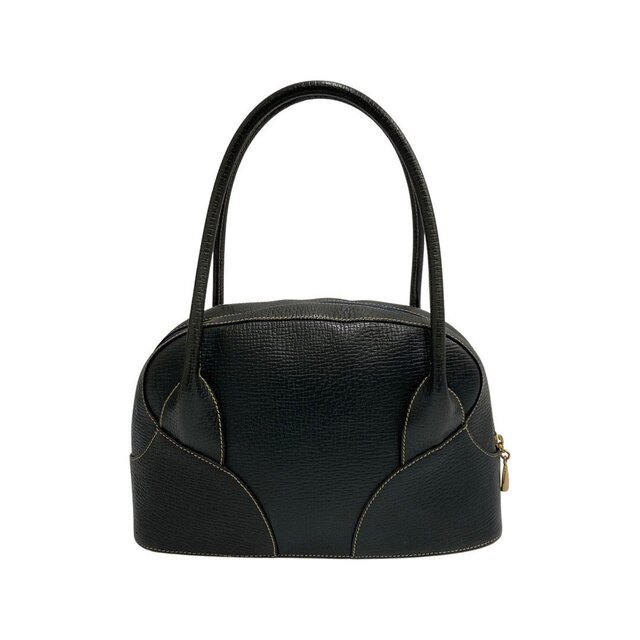 LOEWE - 極 美品 希少品 LOEWE ロエベ ロゴ レザー 本革 ハンドバッグ