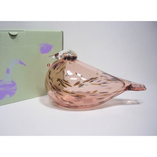 新品 iittala bird mother サーモンピンク バード マザー-