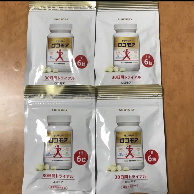 サントリー ロコモア （370mg×180粒）×4袋