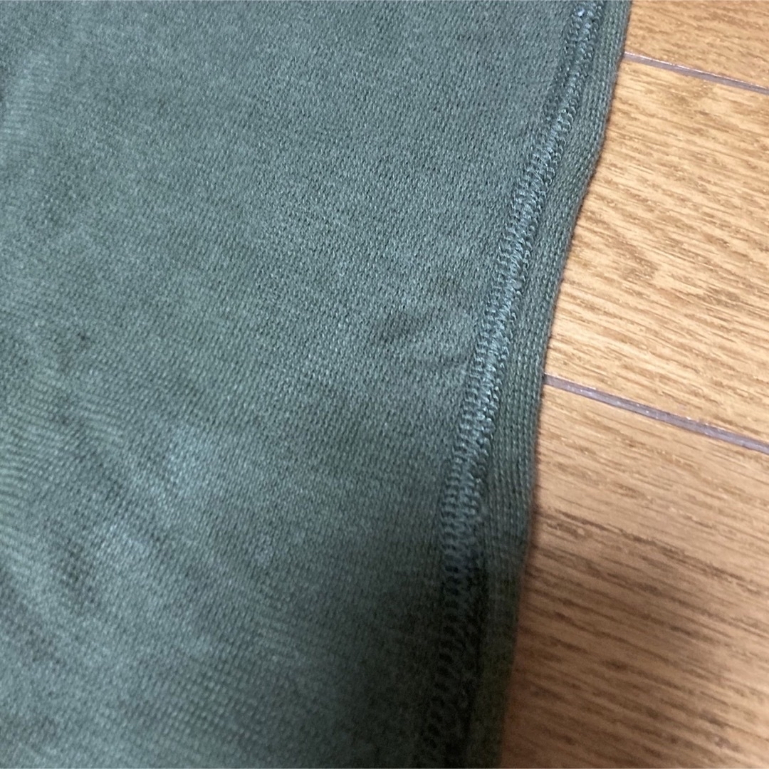 HYSTERIC MINI(ヒステリックミニ)のヒスミニ　カーキ色　ロンパース キッズ/ベビー/マタニティのベビー服(~85cm)(ロンパース)の商品写真