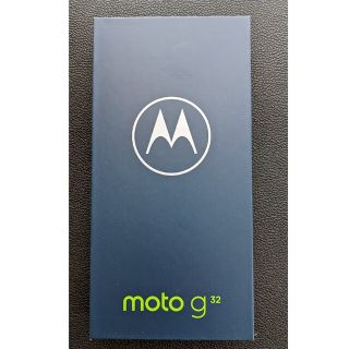 モトローラ(Motorola)のMOTOROLA スマートフォン moto g32 サテンシルバー PAUV00(スマートフォン本体)