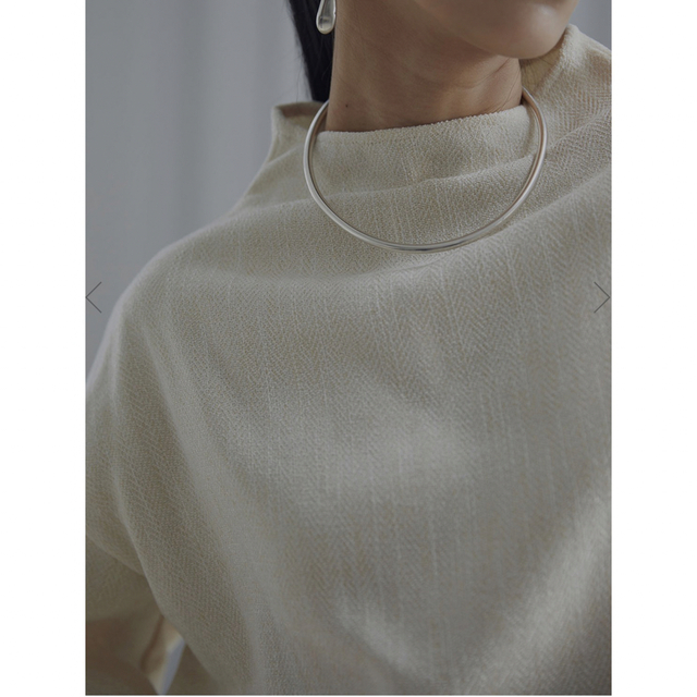 ＊美品＊ アメリ VELOR CORDUROYS HIGH NECK TOP