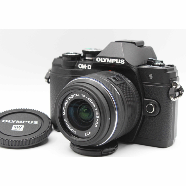 メール便無料】 OLYMPUS - 高機能満載ミラーレス❤️OLYMPUS OM-D E