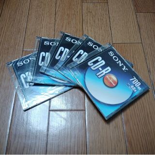 ソニー(SONY)の【送料無料】SONY 未開封 CD-R 700MB×5枚 CDQ80SS1(その他)