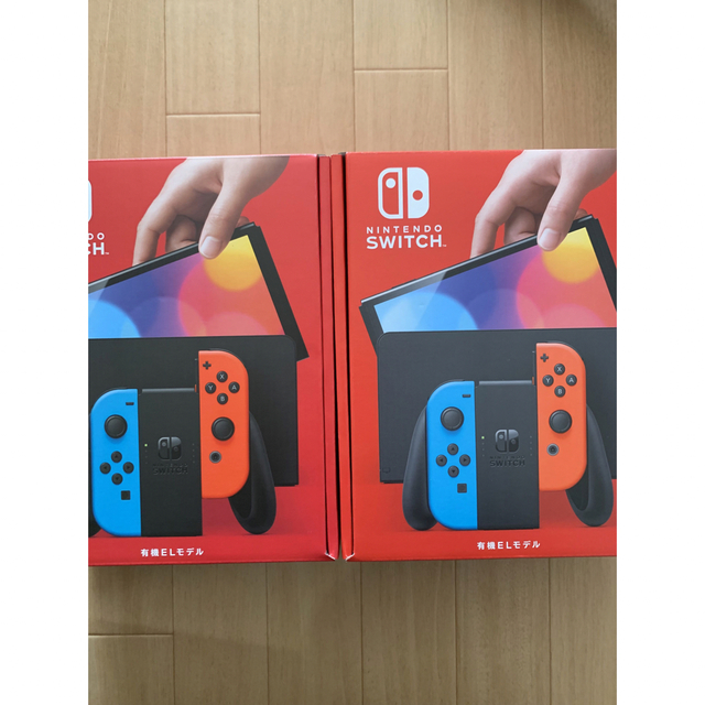 日本最大の Nintendo 有機ELモデル2台 Switch Nintendo - Switch 家庭 ...