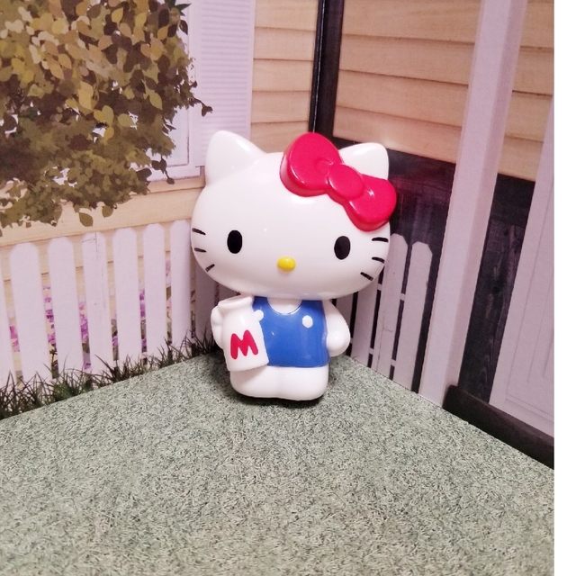 ハローキティ(ハローキティ)のHELLO KITTY キティちゃん ハンドミラー 手鏡 レディースのファッション小物(ミラー)の商品写真