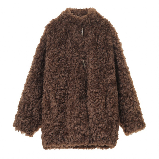 CLANE(クラネ)のCLANE CURL FUR SHORT COAT レディースのジャケット/アウター(毛皮/ファーコート)の商品写真