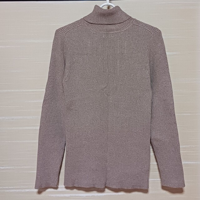 MUJI (無印良品)(ムジルシリョウヒン)の美品 ニット セーター タートル ブラウン レディースのトップス(ニット/セーター)の商品写真