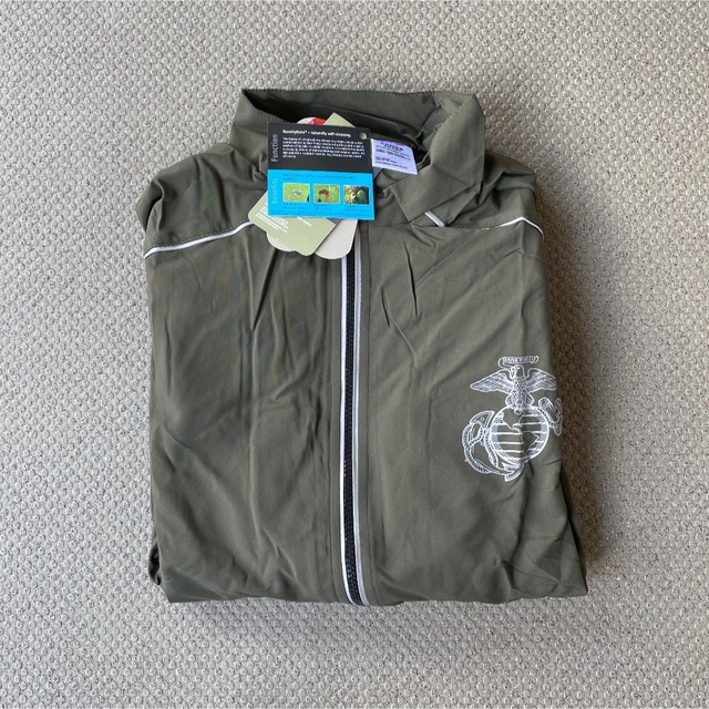 2点　新品 USMC ニューバランス PTナイロンJKT L デッドストック