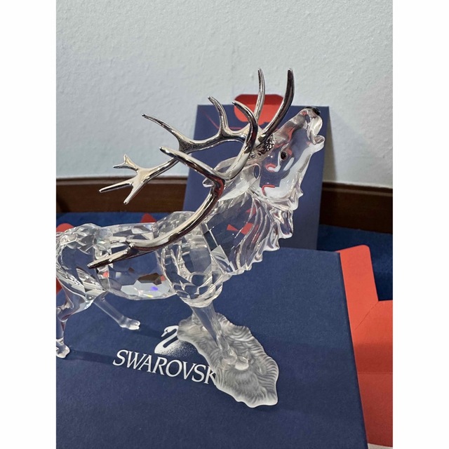 swarovski スワロフスキー 雄シカ STAG 未使用　訳あり