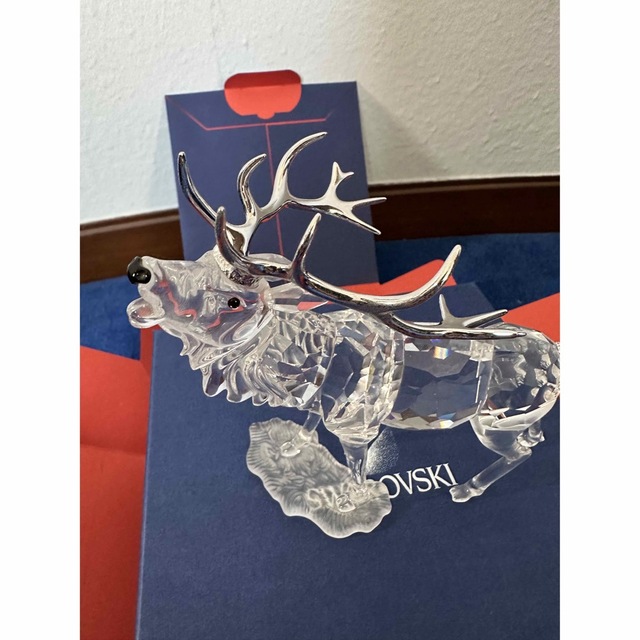 swarovski スワロフスキー 雄シカ STAG 未使用　訳あり