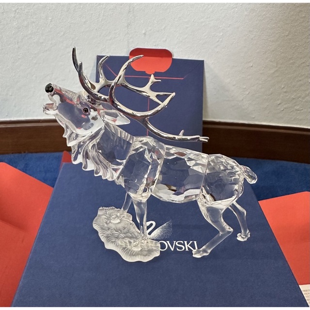 swarovski スワロフスキー 雄シカ STAG 未使用　訳あり