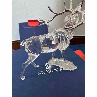 swarovski スワロフスキー 雄シカ STAG 未使用　訳あり