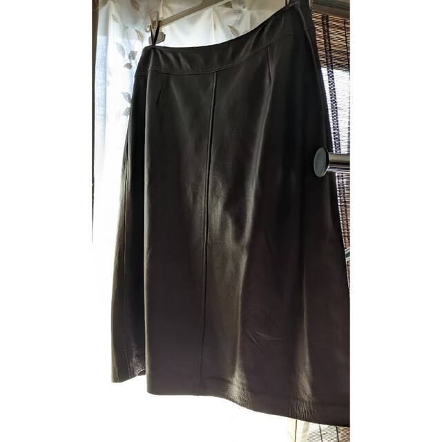 ESCADA　革スカート　44サイズ
