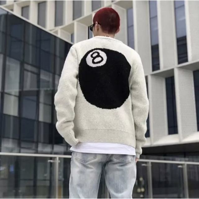 stussy 8ball mohair sweater ニット　即完売品