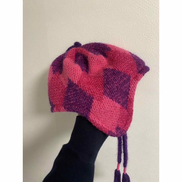 ☆#☆ DAIRIKU 2022AW 「ARGYLE PILOT KNIT CAP」 www.lahza.jp