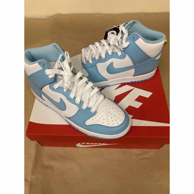 独特の上品 新品 送料込 Nike Dunk High Blue Chill 25.5cm ...