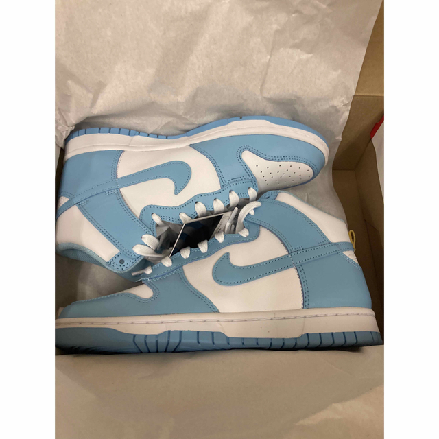 独特の上品 新品 送料込 Nike Dunk High Blue Chill 25.5cm ...