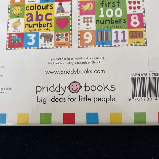 First 100 box set priddy books 5冊セット エンタメ/ホビーの本(絵本/児童書)の商品写真