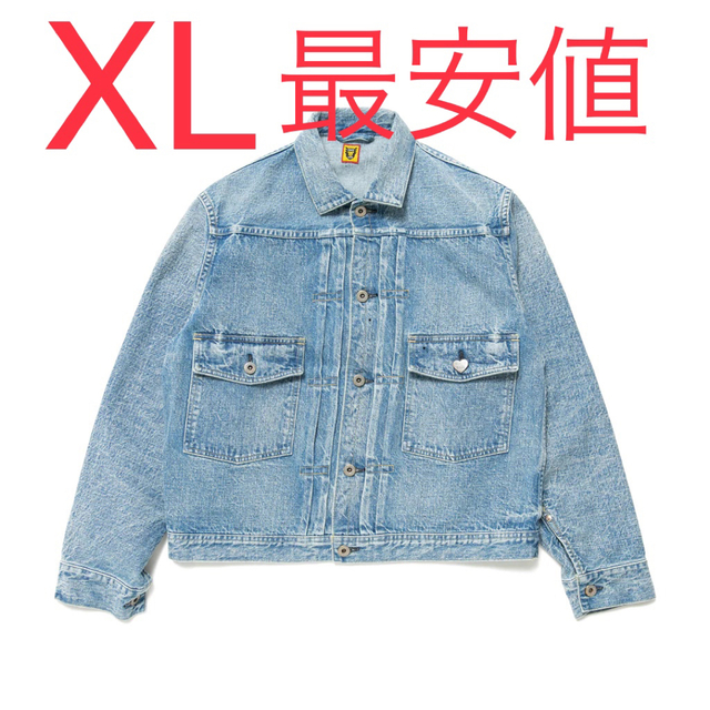 ジャケット/アウターHUMAN MADE STORM COWBOY DENIM JAKET XL