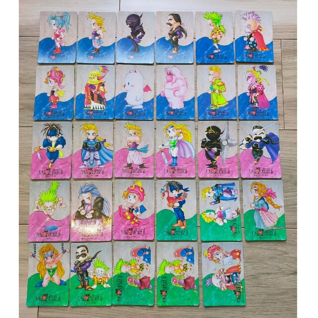 ファイナルファンタジー6　カードダス　まとめ売り52枚 エンタメ/ホビーのトレーディングカード(シングルカード)の商品写真