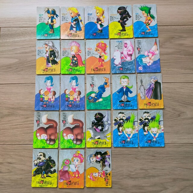 ファイナルファンタジー6　カードダス　まとめ売り52枚 エンタメ/ホビーのトレーディングカード(シングルカード)の商品写真
