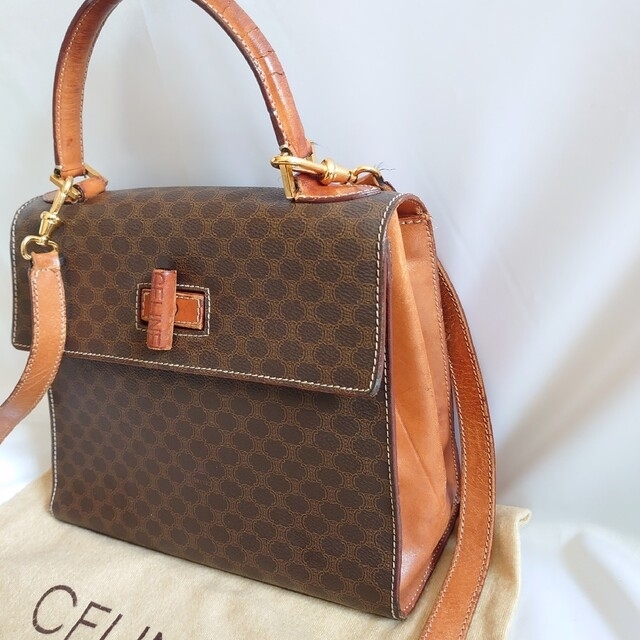 celine - CELINE マカダム柄 2way ハンドバッグの通販 by モジーコ's